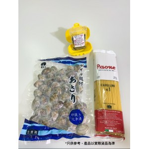 [Today's Pick 主食 2-4人份量] 意式香草蜆肉天使麵
